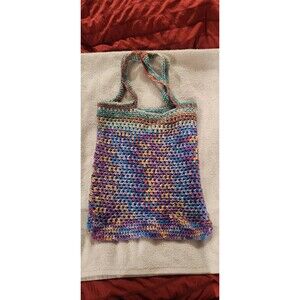 multicolored market bag